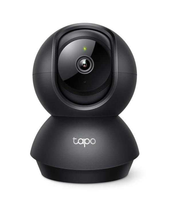 TP-Link Pan/Tilt Home Security Wi-Fi Camera Black Tapo C201