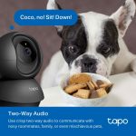 TP-Link Pan/Tilt Home Security Wi-Fi Camera Black Tapo C201 - Image 7