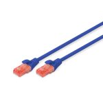 DIGITUS U/UTP Cat.6 LSOH-LSZH Patch Cord 2xRJ45 2.0m Blue DK-1617-020/B