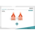 DIGITUS U/UTP Cat.6 LSOH-LSZH Patch Cord 2xRJ45 3.0m Red DK-1617-030/R - Image 4