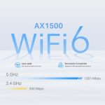 TP-Link AX1500 Whole Home Mesh Wi-Fi 6 System Deco X10 4G+ 1-Pack - Image 5