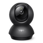 TP-Link Pan/Tilt Home Security Wi-Fi Camera Black Tapo C211