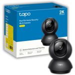 TP-Link Pan/Tilt Home Security Wi-Fi Camera Black Tapo C211 - Image 9