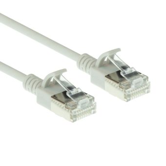 ACT U/FTP Cat.6a LSZH Snagless Slim Cable 0.25 m Grey DC7052