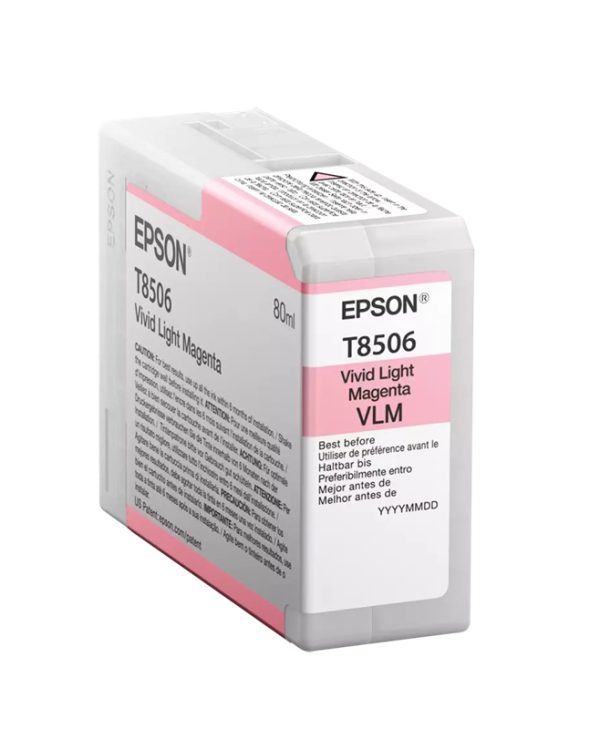 Epson T85060 Ink Vivid Light Magenta 80 ml C13T85060N