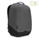 Targus Cypress 15.6" Security Backpack Black/ Grey TBB58802GL