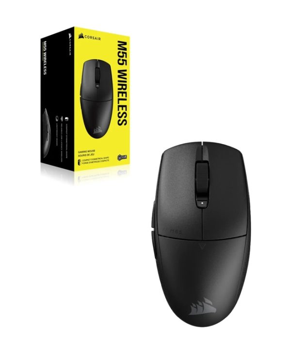 Corsair M55 Wireless Lightweight Gaming Mouse Black CH-931F000-WW