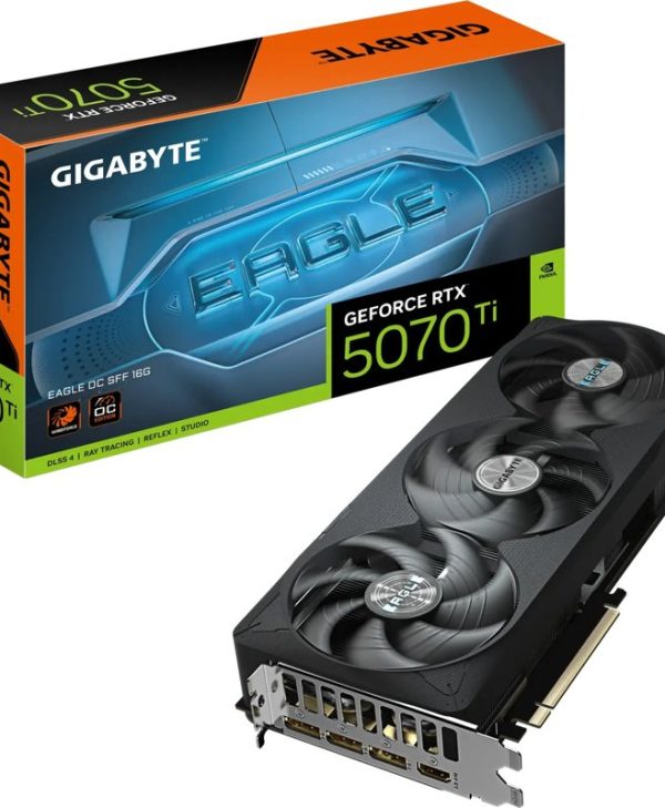 Gigabyte GeForce RTX 5070 Ti Eagle OC 16GB GDDR7 Black GV-N507TEAGLE OC-16GD