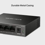 Mercusys MS105GS 5-Port Gigabit  Switch (Steel Case) - Image 4