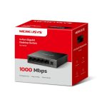 Mercusys MS105GS 5-Port Gigabit  Switch (Steel Case) - Image 5