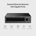 Mercusys MS105GS 5-Port Gigabit  Switch (Steel Case) - Image 6
