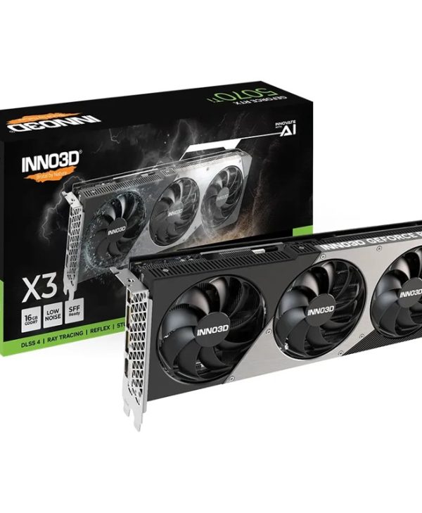 Inno3D GeForce RTX 5070 Ti X3 16GB GDDR7 Black N507T3-16D7-176068N