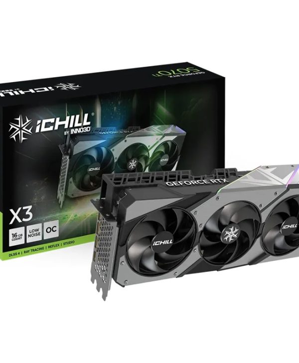 Inno3D GeForce RTX 5070 Ti iChill X3 16GB GDDR7 Black C507T3-16D7X-176069H
