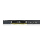 Zyxel 28-Port GbE Lite-L3 Smart Managed Switch with 4 10G Uplink & PoE+ XGS1935-28HP-EU0101F