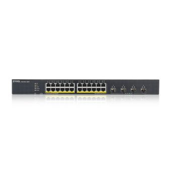 Zyxel 28-Port GbE Lite-L3 Smart Managed Switch with 4 10G Uplink & PoE+ XGS1935-28HP-EU0101F