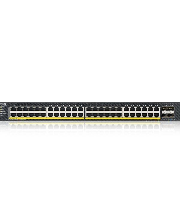 Zyxel 52-Port GbE Lite-L3 Smart Managed Switch with 4 10G Uplink & PoE+ XGS1935-52HP-EU0101F