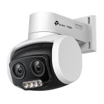 TP-Link VIGI 4MP Outdoor Full-Color Dual-Lens Varifocal Pan Tilt Network Camera VIGI C540V