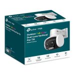 TP-Link VIGI 4MP Outdoor Full-Color Dual-Lens Varifocal Pan Tilt Network Camera VIGI C540V - Image 3