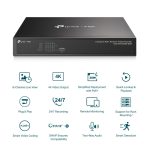 TP-Link VIGI 8 Channel PoE+ Network Video Recorder VIGI NVR1008H-8MP - Image 3