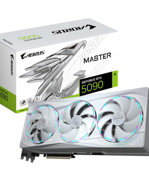 Gigabyte GeForce RTX 5090 Aorus Master Ice 32GB GDDR7 White GV-N5090AORUSM ICE-32GD