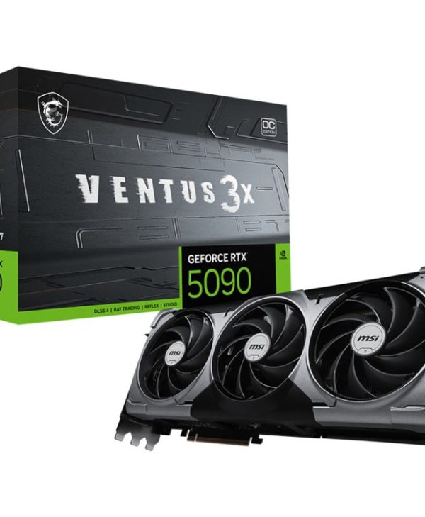 MSI GeForce RTX 5090 Ventus 3X OC Plus 32GB GDDR7 Black V530-060R