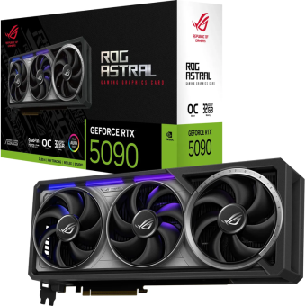 Asus GeForce RTX 5090 ROG Astral Gaming OC 32GB GDDR7 Black ROG-ASTRAL-RTX5090-O32G-GAMING