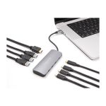 Delock 7 in 1 USB Type-C Docking Station 4K 10Gbps Grey 64323 - Image 3