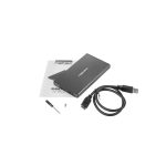 NATEC Rhino Go Enclosure USB 3.0 For 2.5" SATA Black Aluminum - Image 6
