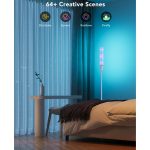 Govee RGBICWW Cylinder Floor Lamp White H6078 - Image 3