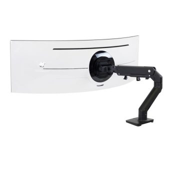 Ergotron HX Desk Monitor Arm With HD Pivot Matte Black 45-647-224