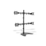Digitus Universal Quad Monitor Mount Stand Black DA-90364