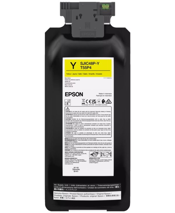 Epson SJIC48P-Y Ink Yellow 480 ml C13T55P440