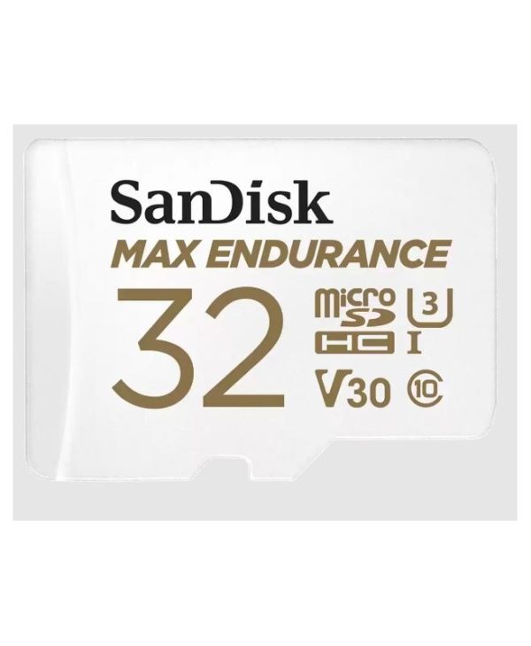 SanDisk Max Endurance MicroSD 32GB CL10 U3 V30 UHS-I + Adapter SDSQQVR-032G-GN6IA