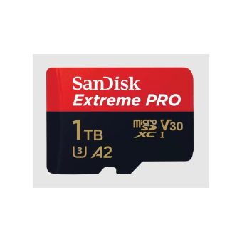 SanDisk Extreme Pro SDXC 1TB CL10 U3 V30 A2 UHS-I + Adapter SDSQXCD-1T00-GN6MA