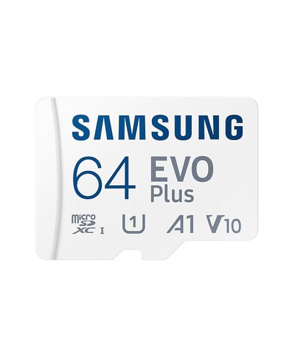 Samsung EVO Plus (2024) MicroSD 64GB SDXC CL10 White MB-MC64SA/EU