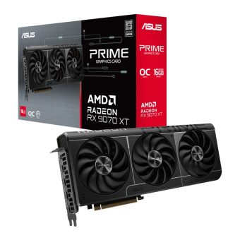 Asus Radeon RX 9070 XT Prime OC 16GB GDDR6 Black PRIME-RX9070XT-O16G