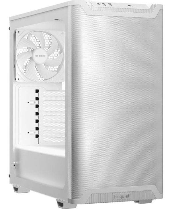Be Quiet! Pure Base 501 Midi Tower Tempered Glass Airflow White BGW75
