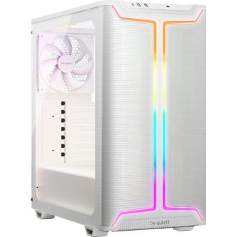 Be Quiet! Pure Base 501 DX Midi Tower Tempered Glass Airflow White BGW77