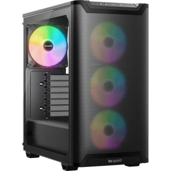 Be Quiet! Pure Base 501 LX Midi Tower Tempered Glass Airflow Black BGW78