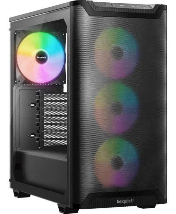 Be Quiet! Pure Base 501 LX Midi Tower Tempered Glass Airflow Black BGW78