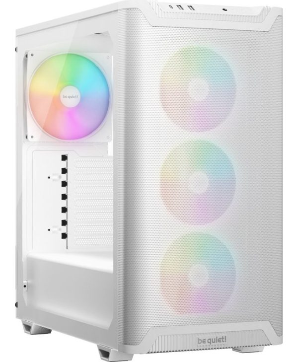Be Quiet! Pure Base 501 LX Midi Tower Tempered Glass Airflow White BGW79