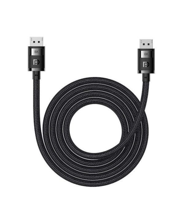 Baseus Cable DP 8K to DP 8K High Definition 2m Black B00633706111-02