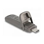 DELOCK USB 20 GBps Type-C Flash Drive 512 GB Gray 54013 - Image 2