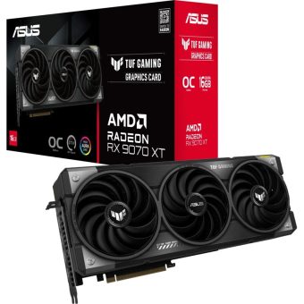 Asus Radeon RX 9070 XT TUF Gaming OC 16GB GDDR6 Black TUF-RX9070XT-O16G-GAMING