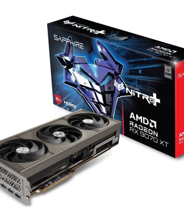 Sapphire Radeon RX 9070 XT Nitro+ Gaming OC 16GB GDDR6 11348-01-20G