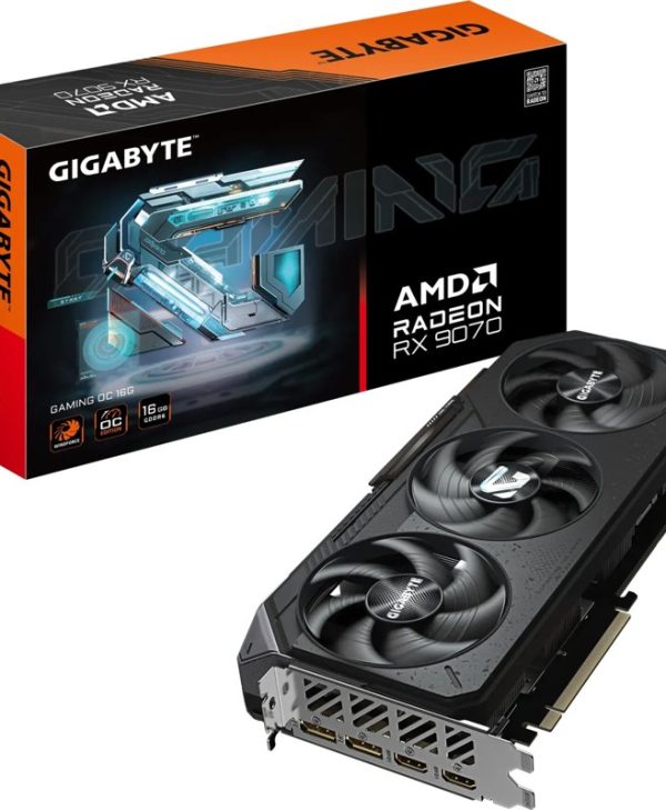 Gigabyte Radeon RX 9070 Gaming OC 16GB GDDR6 Black GV-R9070GAMING OC-16GD
