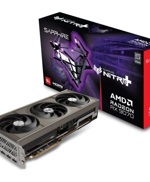 Sapphire Radeon RX 9070 Nitro+ Gaming OC 16GB GDDR6 11349-01-20G