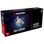PowerColor Radeon RX 9070 XT Hellhound OC 16GB GDDR6 Black RX9070XT 16G-L/OC - Image 9