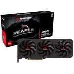 PowerColor Radeon RX 9070 XT Reaper 16GB GDDR6 Black RX9070XT 16G-A