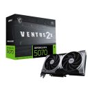 MSI GeForce RTX 5070 Ventus 2X OC 12GB GDDR7 Black V532-003R